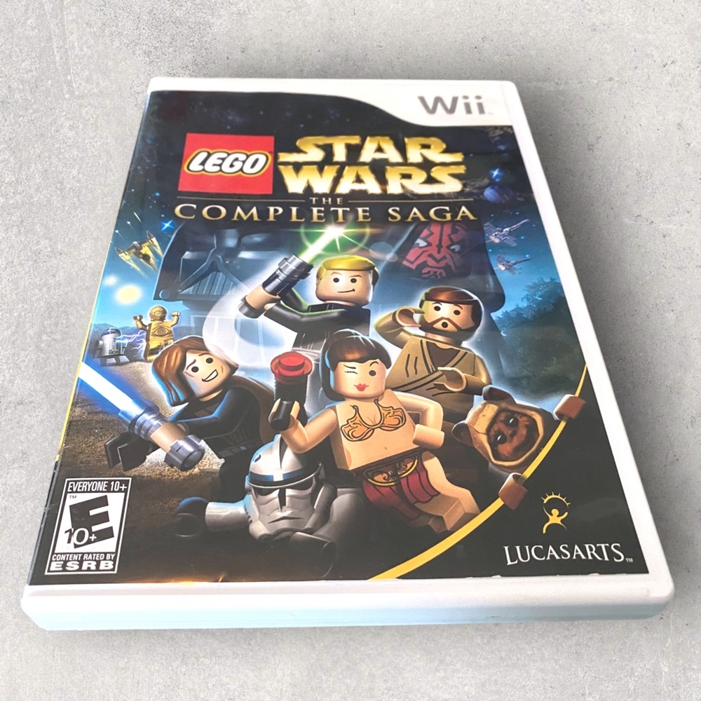 Nintendo Wii Lego StarWars Complete Saga Game